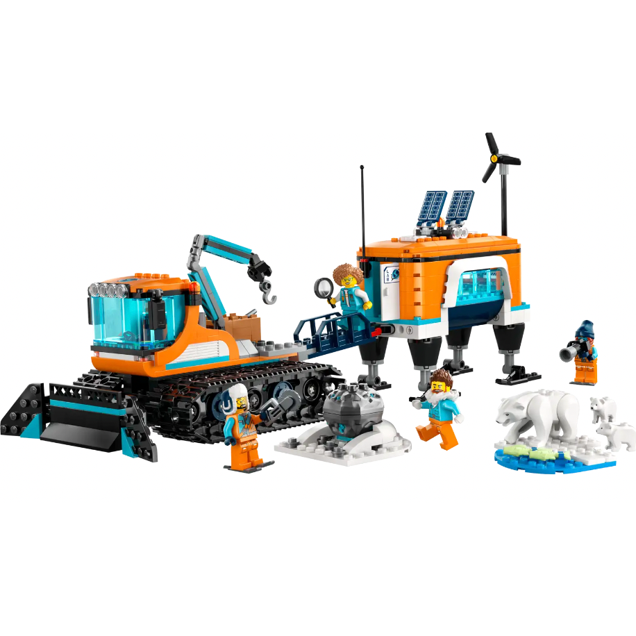 『現貨』LEGO 60378	City-北極探險家卡車和行動實驗室   盒組   【蛋樂寶】-細節圖3
