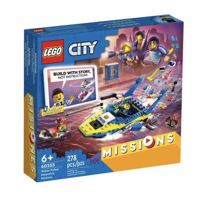『現貨』LEGO 60355 City-水上警察偵察任務 盒組 【蛋樂寶】