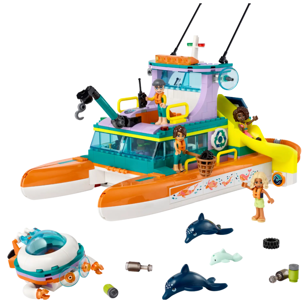 『現貨』LEGO 41734	Friends-海上救援船  盒組   【蛋樂寶】-細節圖3