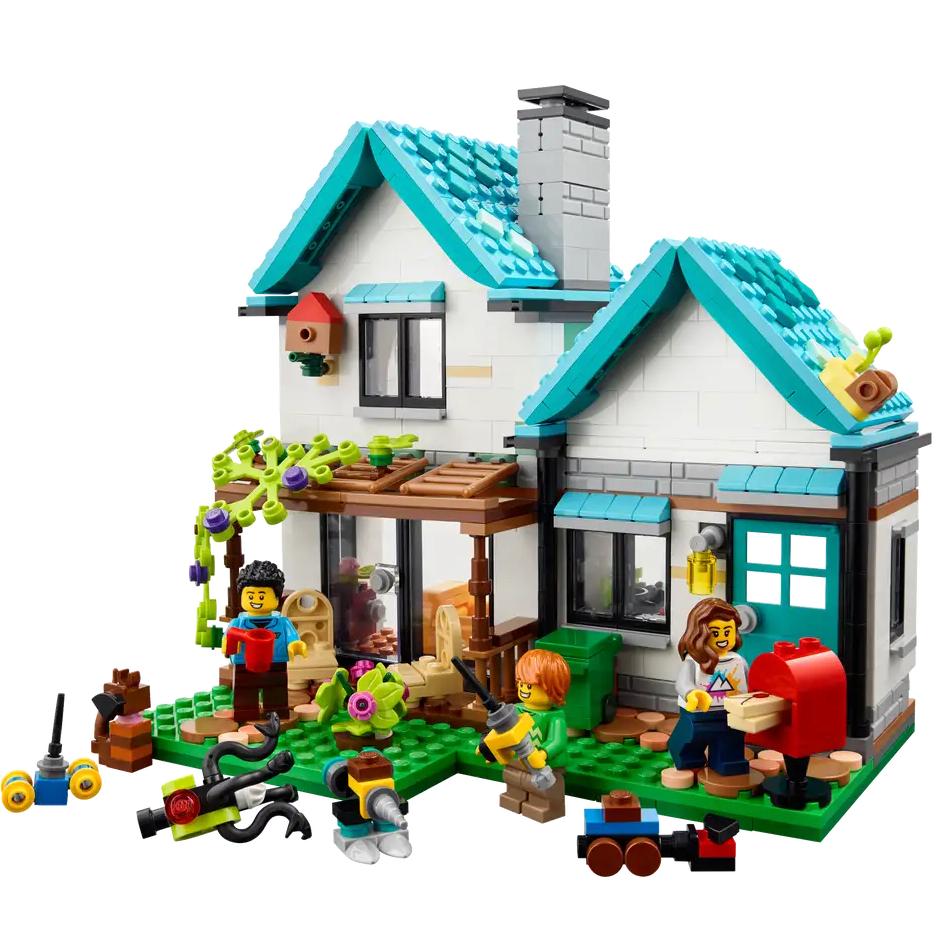 『現貨』LEGO 31139  Creator-溫馨小屋  盒組   【蛋樂寶】-細節圖3