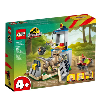 『現貨』LEGO 76957 Jurassic 侏儸紀-Velociraptor Escape 盒組 【蛋樂寶】