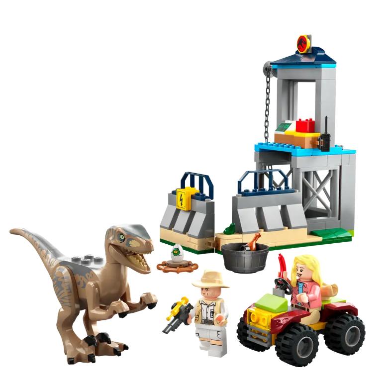 『現貨』LEGO 76957 Jurassic  侏儸紀-Velociraptor Escape  盒組 【蛋樂寶】-細節圖3