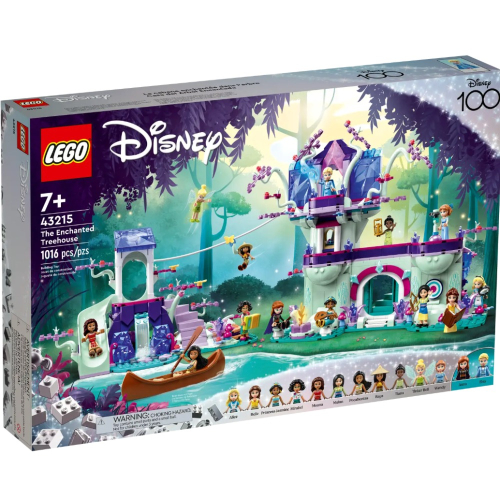 『現貨』LEGO 43215 Disney-魔法樹屋 盒組 【蛋樂寶】