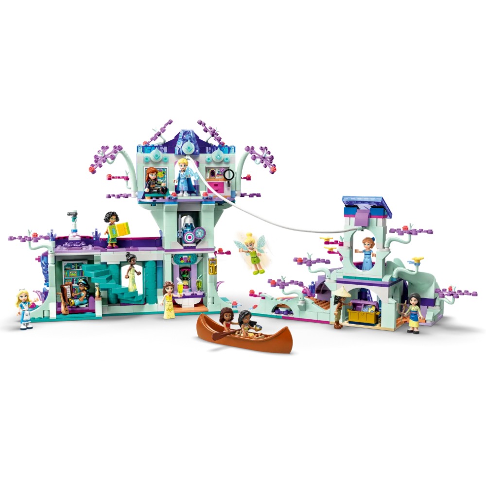 『現貨』LEGO 43215	Disney-魔法樹屋  盒組   【蛋樂寶】-細節圖3