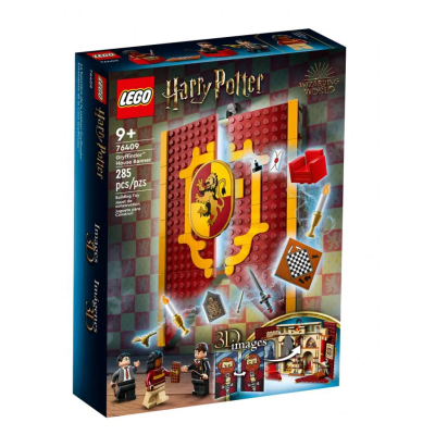 『現貨』 LEGO 76409 Harry Potter 哈利波特-葛來分多 學院院旗 盒組 【蛋樂寶】