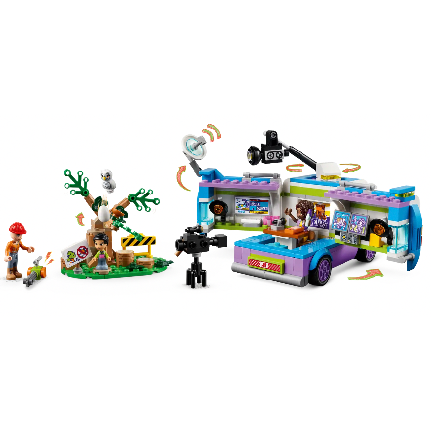 『現貨』LEGO 41749	Friends-新聞採訪車  盒組   【蛋樂寶】-細節圖3