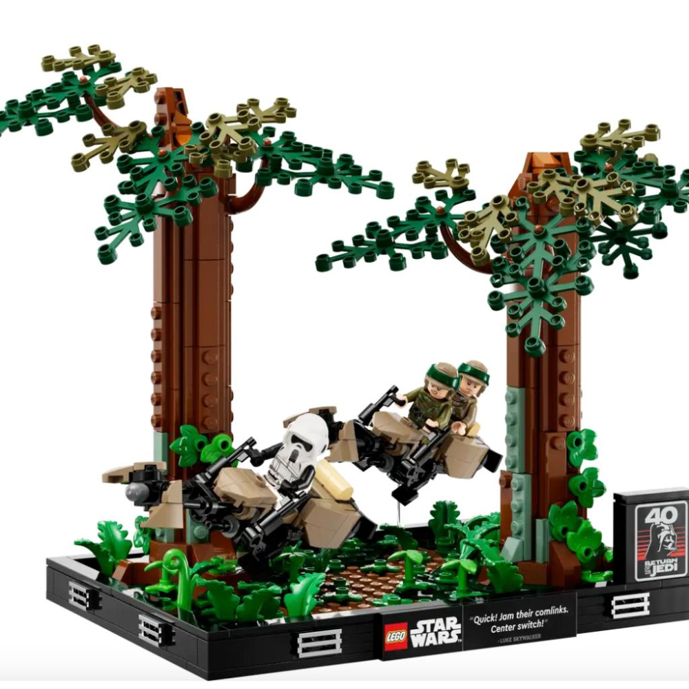 『現貨』LEGO 75353  SW-恩多飛車追逐 場景組   盒組   【蛋樂寶】-細節圖3