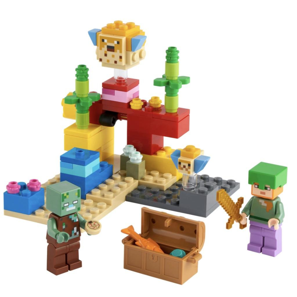 『現貨』LEGO 21164	Minecraft-珊瑚礁   盒組     【蛋樂寶】-細節圖3