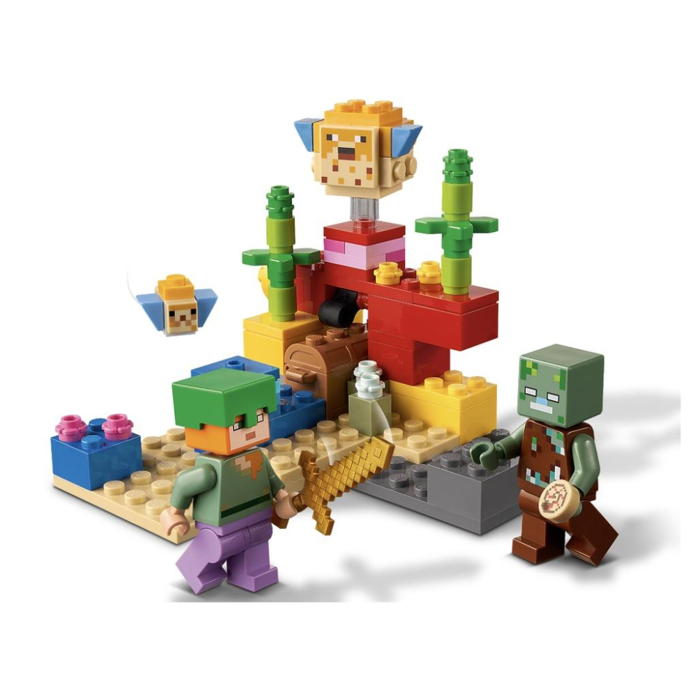 『現貨』LEGO 21164	Minecraft-珊瑚礁   盒組     【蛋樂寶】-細節圖4