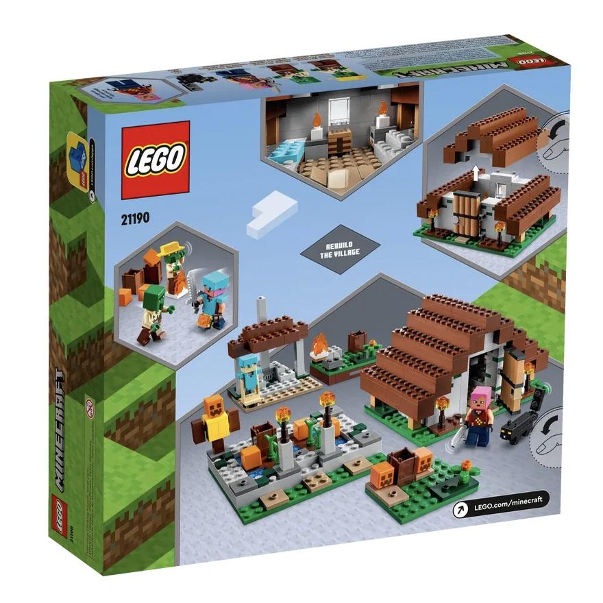 『現貨』LEGO 21190	Minecraft-廢棄村莊      盒組     【蛋樂寶】-細節圖4