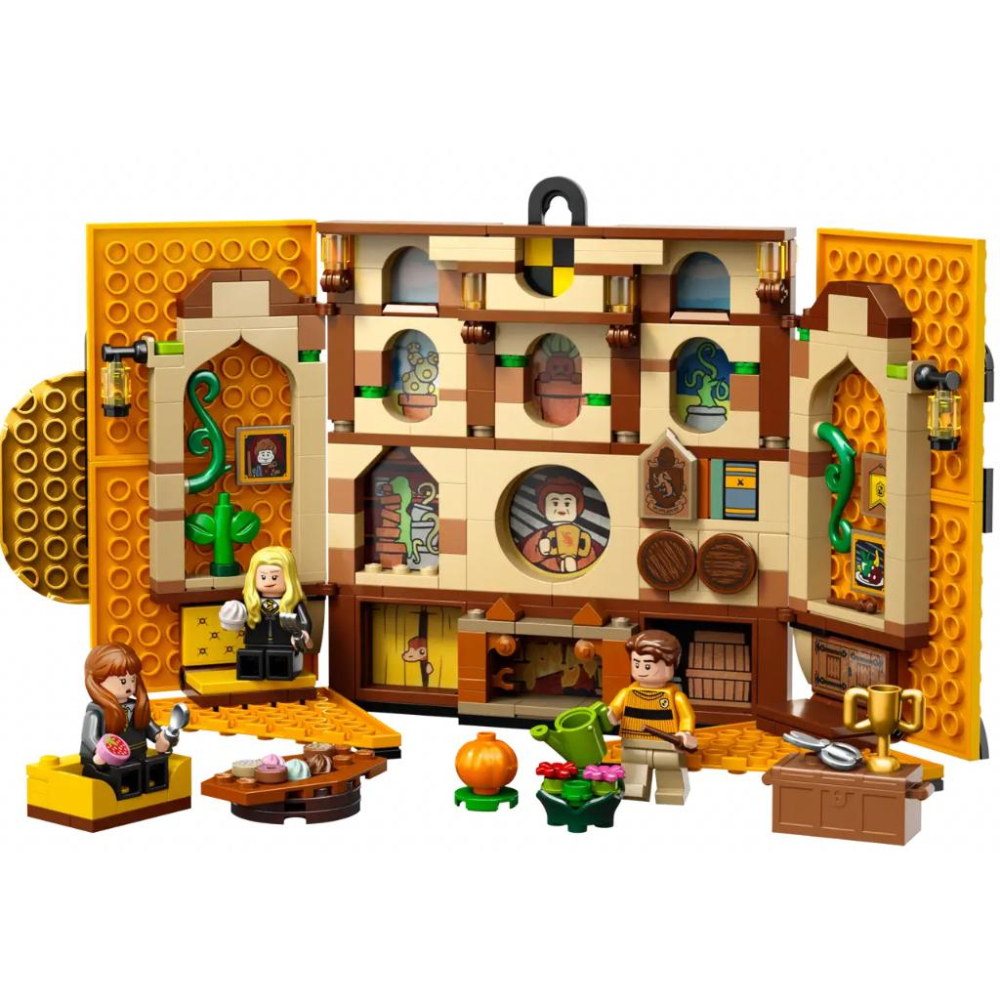 『現貨』LEGO 76412 Harry Potter 哈利波特-赫夫帕夫 學院院旗     盒組   【蛋樂寶】-細節圖3