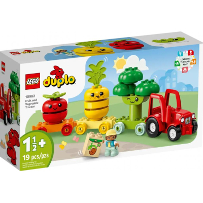 『現貨』LEGO 10982 DUPLO-蔬果拖拉機 盒組 【蛋樂寶】