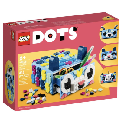『現貨』LEGO 41805 DOTS-創意豆豆動物抽屜 盒組 【蛋樂寶】