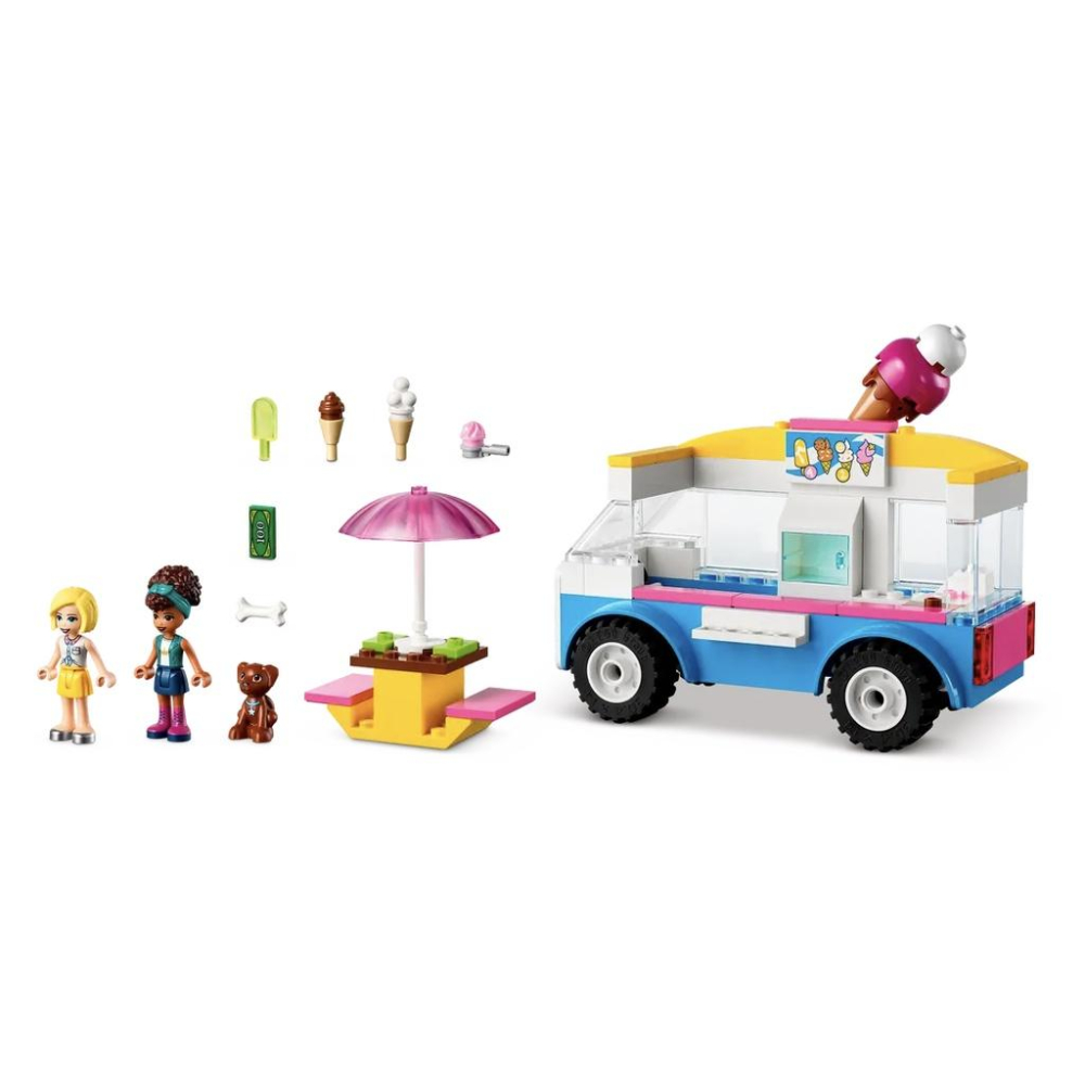 『現貨』LEGO 41715 Friends-冰淇淋卡車   盒組     【蛋樂寶】-細節圖6
