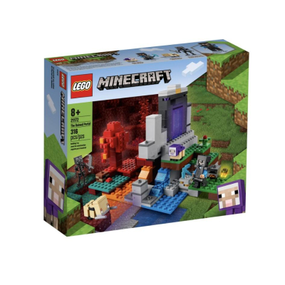 『現貨』LEGO 21172 Minecraft-廢棄傳送門 盒組 【蛋樂寶】