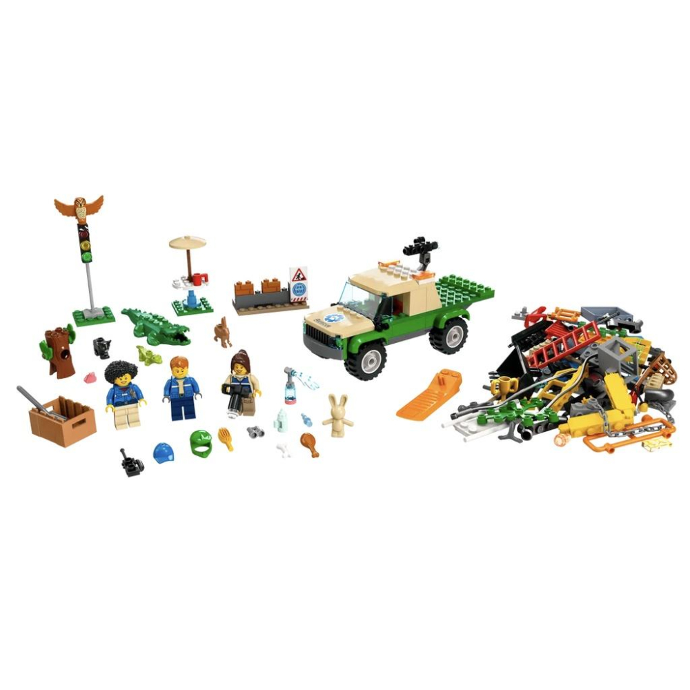 『現貨』LEGO 60353	City-動物救援任務   盒組 【蛋樂寶】-細節圖3