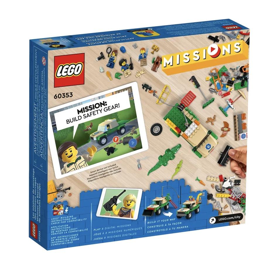 『現貨』LEGO 60353	City-動物救援任務   盒組 【蛋樂寶】-細節圖6