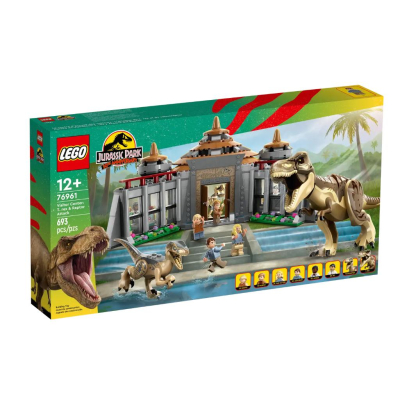 『現貨』 LEGO 76961 Jurassic 侏儸紀-遊客中心:暴龍&amp;迅猛龍對戰 盒組 【蛋樂寶】