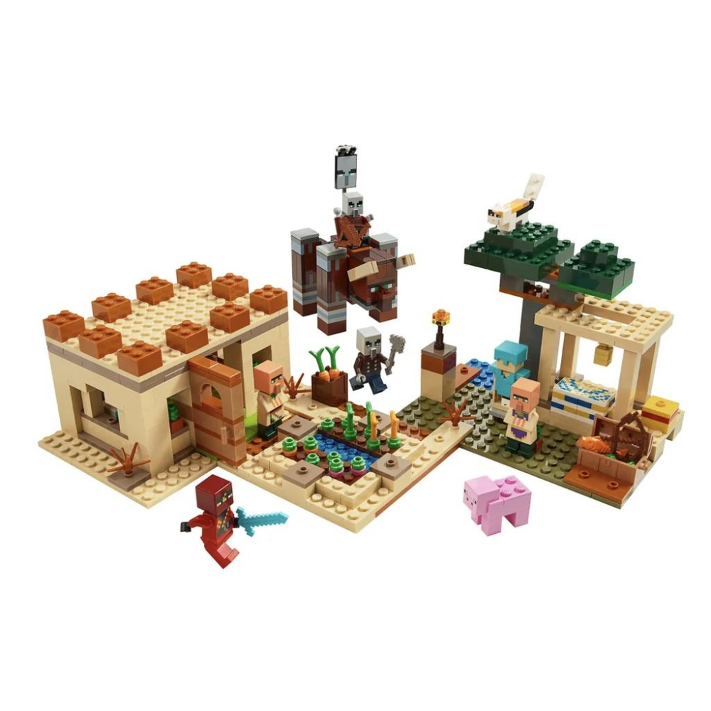 『現貨』LEGO 21160	Minecraft-窳民突襲   盒組     【蛋樂寶】-細節圖3