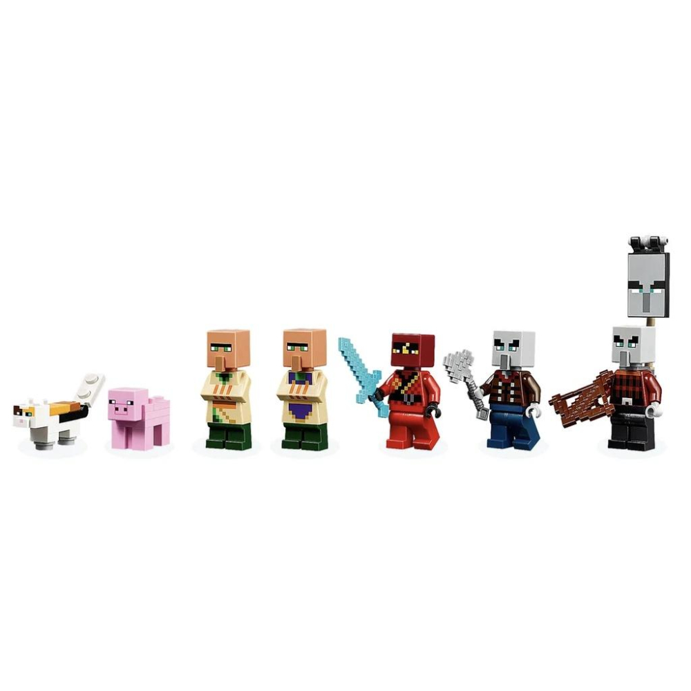 『現貨』LEGO 21160	Minecraft-窳民突襲   盒組     【蛋樂寶】-細節圖5
