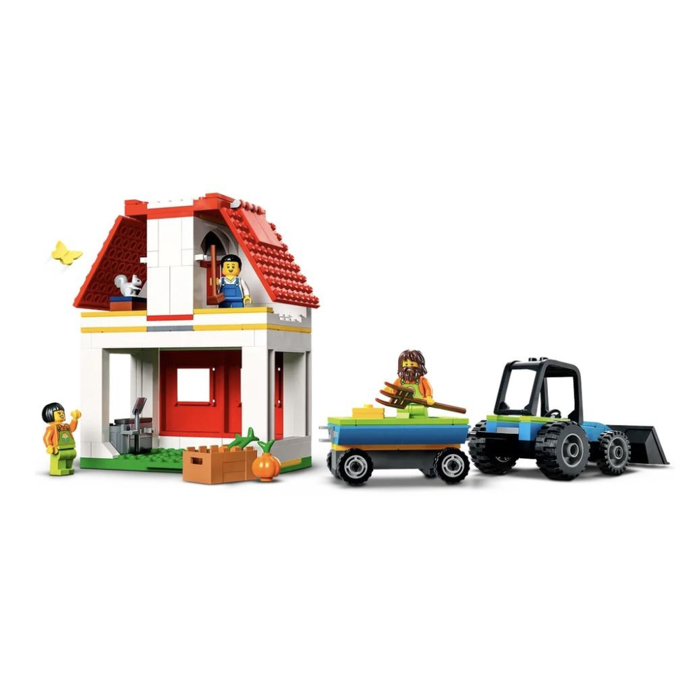 『現貨』LEGO 60346	City-穀倉和農場動物  盒組 【蛋樂寶】-細節圖4