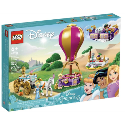 『現貨』LEGO 43216 Disney-公主魔法之旅 盒組 【蛋樂寶】