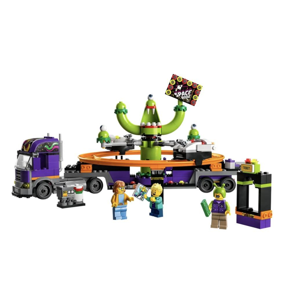 『現貨』 LEGO 60313  City-太空之旅遊樂車  盒組 【蛋樂寶】-細節圖3