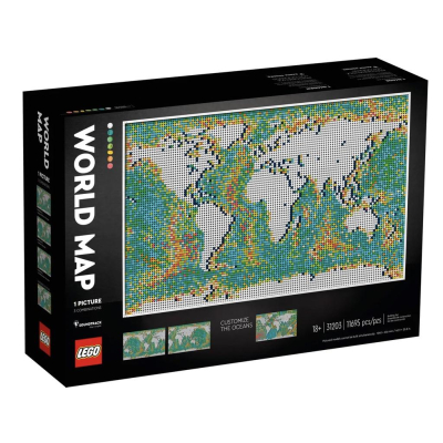 『現貨』LEGO 31203 ART-世界地圖 盒組 【蛋樂寶】