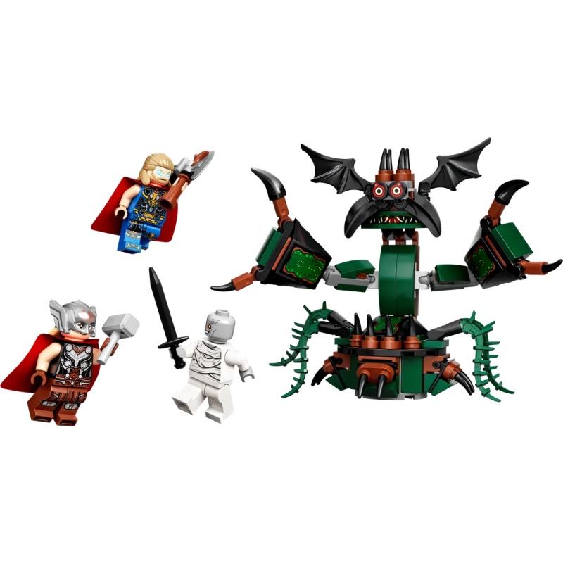 『現貨』LEGO 76207	MArvel-雷神索爾4:愛神與雷霆-攻擊新阿斯嘉   盒組  【蛋樂寶】-細節圖3