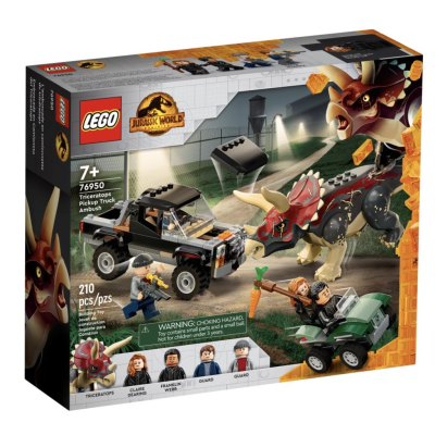『現貨』LEGO 76950 Jurassic-三角龍皮卡車突擊 盒組 【蛋樂寶】
