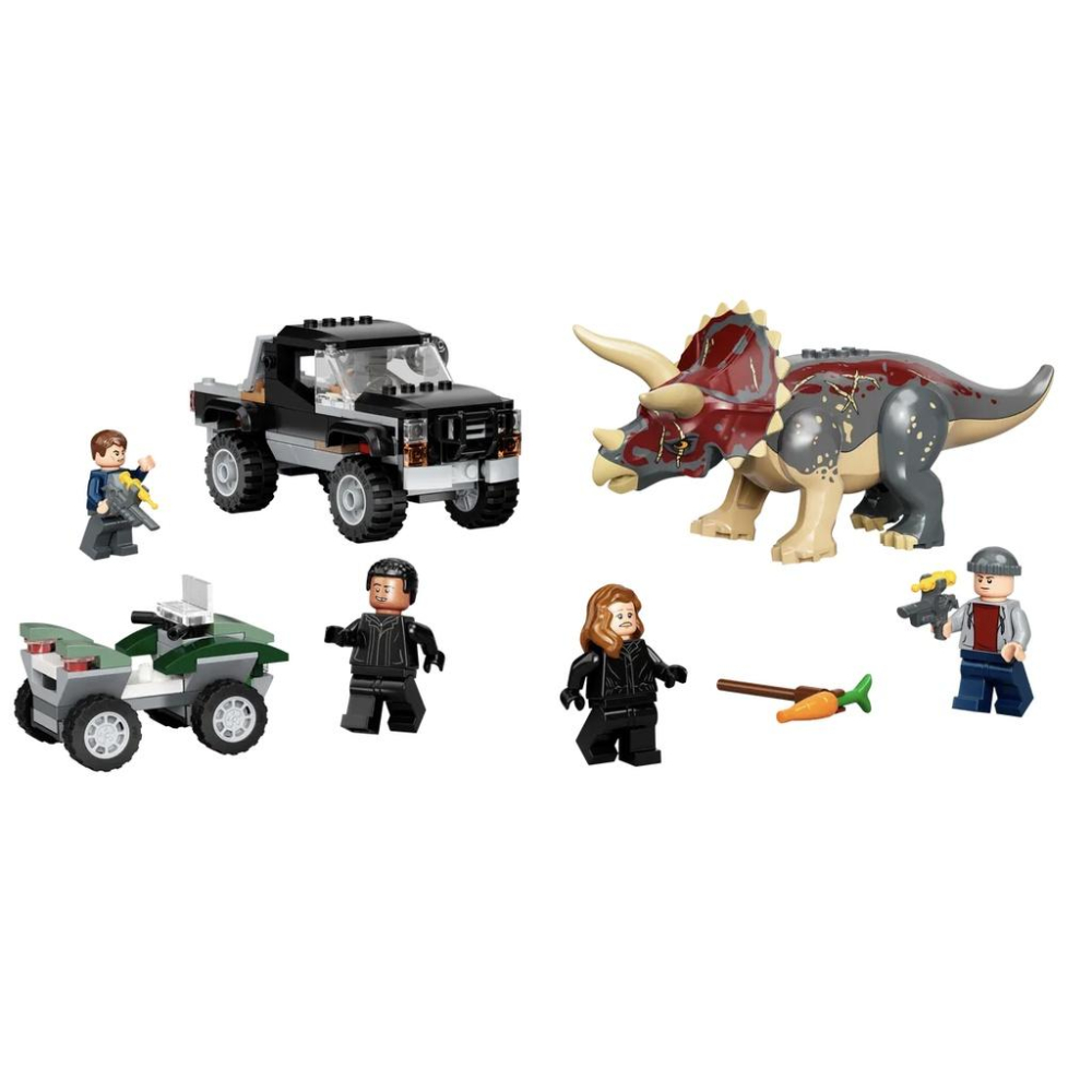 『現貨』LEGO 76950	Jurassic-三角龍皮卡車突擊   盒組    【蛋樂寶】-細節圖5