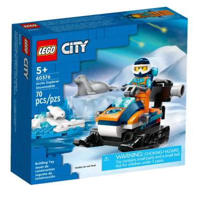 『現貨』LEGO 60376 City-北極探險家雪上摩托車 盒組 【蛋樂寶】