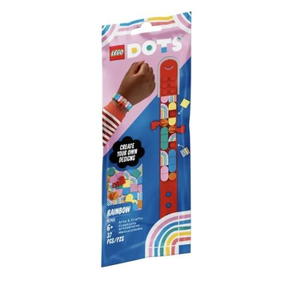 『現貨』 LEGO 41953 DOTS-豆豆墜飾手環-繽紛彩虹 盒組 【蛋樂寶】