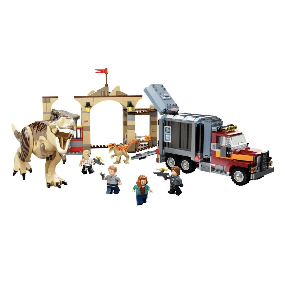 『現貨』LEGO 76948	Jurassic-霸王龍和野蠻盜龍逃脫    盒組    【蛋樂寶】-細節圖4