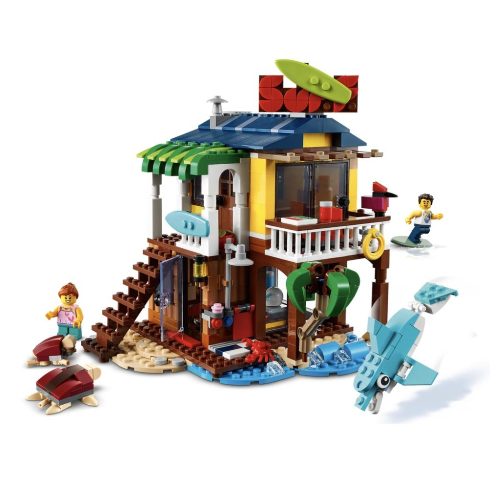 『現貨』LEGO 31118	Creator-衝浪手海灘小屋   盒組    【蛋樂寶】-細節圖3