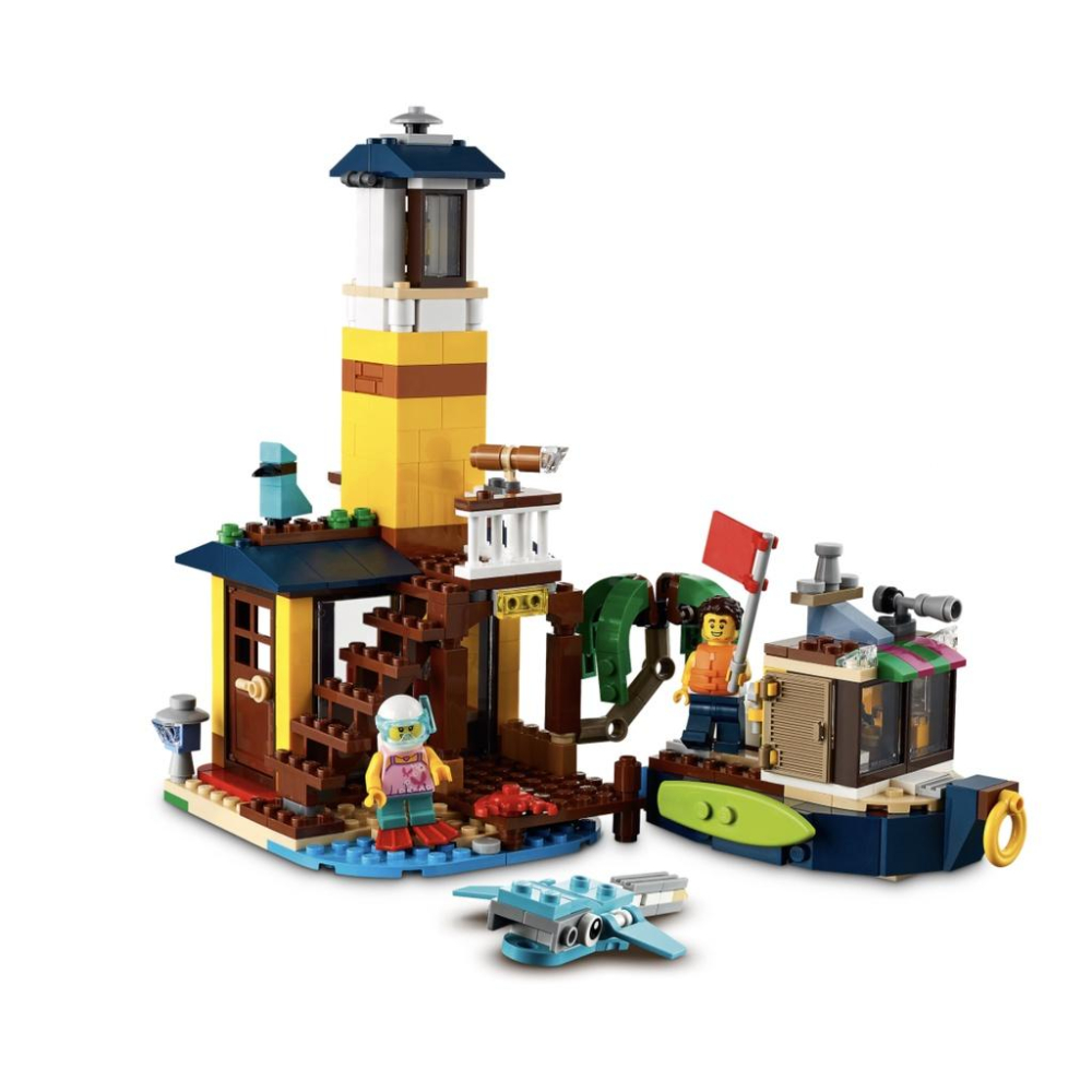 『現貨』LEGO 31118	Creator-衝浪手海灘小屋   盒組    【蛋樂寶】-細節圖4