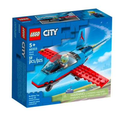 『現貨』 LEGO 60323 City-特技飛機 盒組 【蛋樂寶】