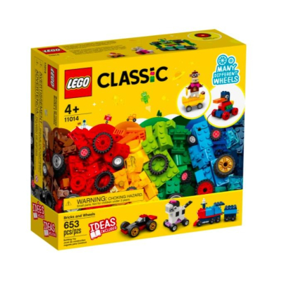 『現貨』 LEGO 11014 Classic-顆粒與輪子 盒組 【蛋樂寶】