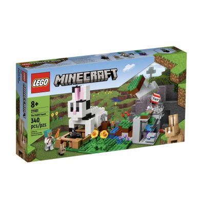 『現貨』LEGO 21181 Minecraft-兔子牧場 盒組 【蛋樂寶】