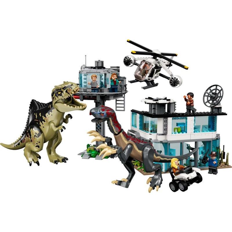 『現貨』LEGO 76949  Jurassic-巨型南美龍與鐮刀龍攻擊    盒組    【蛋樂寶】-細節圖3