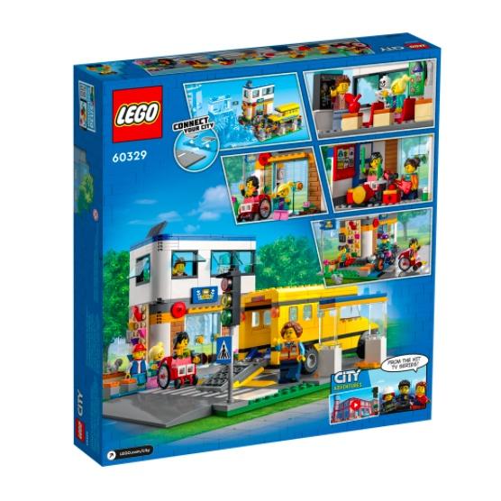 『現貨』 LEGO 60329	City-上學日  盒組     【蛋樂寶】-細節圖5