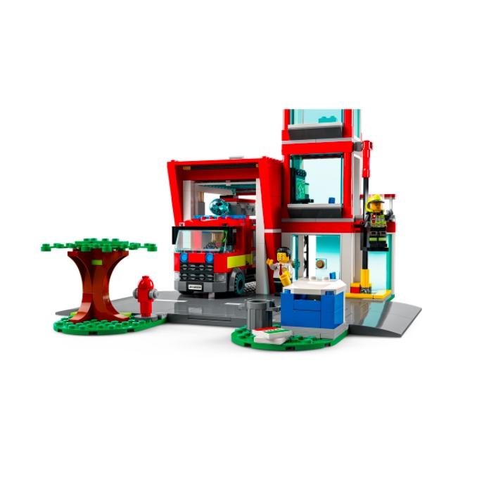 『現貨』LEGO 60320	City-消防局     盒組     【蛋樂寶】-細節圖4