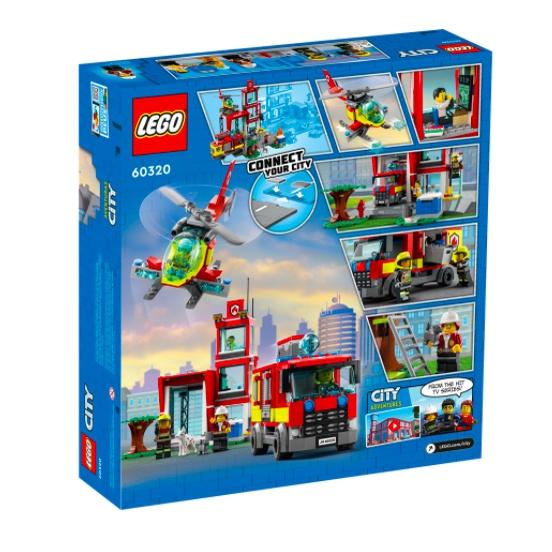 『現貨』LEGO 60320	City-消防局     盒組     【蛋樂寶】-細節圖6