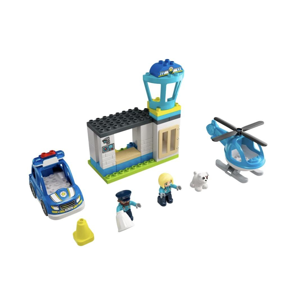『現貨』LEGO 10959	 Duplo-警察局與直升機   盒組     【蛋樂寶】-細節圖3