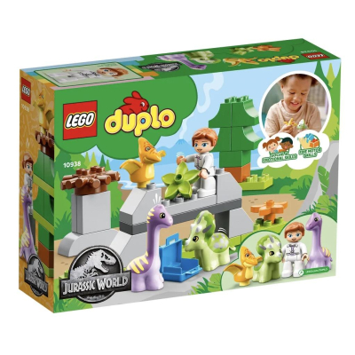 『現貨』LEGO 10938 Duplo-恐龍幼兒園 盒組 【蛋樂寶】