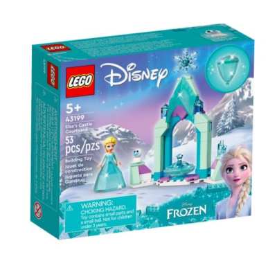 『現貨』 LEGO 43199 Disney-艾莎的城堡庭院 盒組 【蛋樂寶】