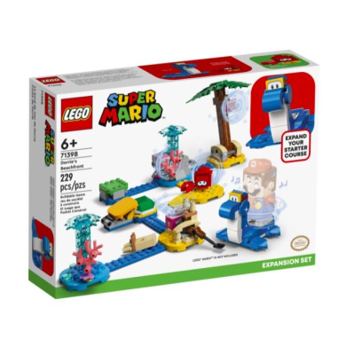『現貨』 LEGO 71398 Mario-海龍王的海濱 盒組 【蛋樂寶】