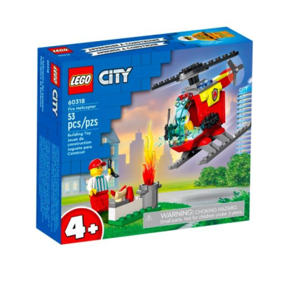 『現貨』LEGO 60318 City-消防直升機 盒組 【蛋樂寶】