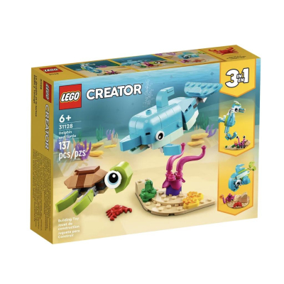 『現貨』LEGO 31128 Creator-海豚和烏龜 盒組 【蛋樂寶】