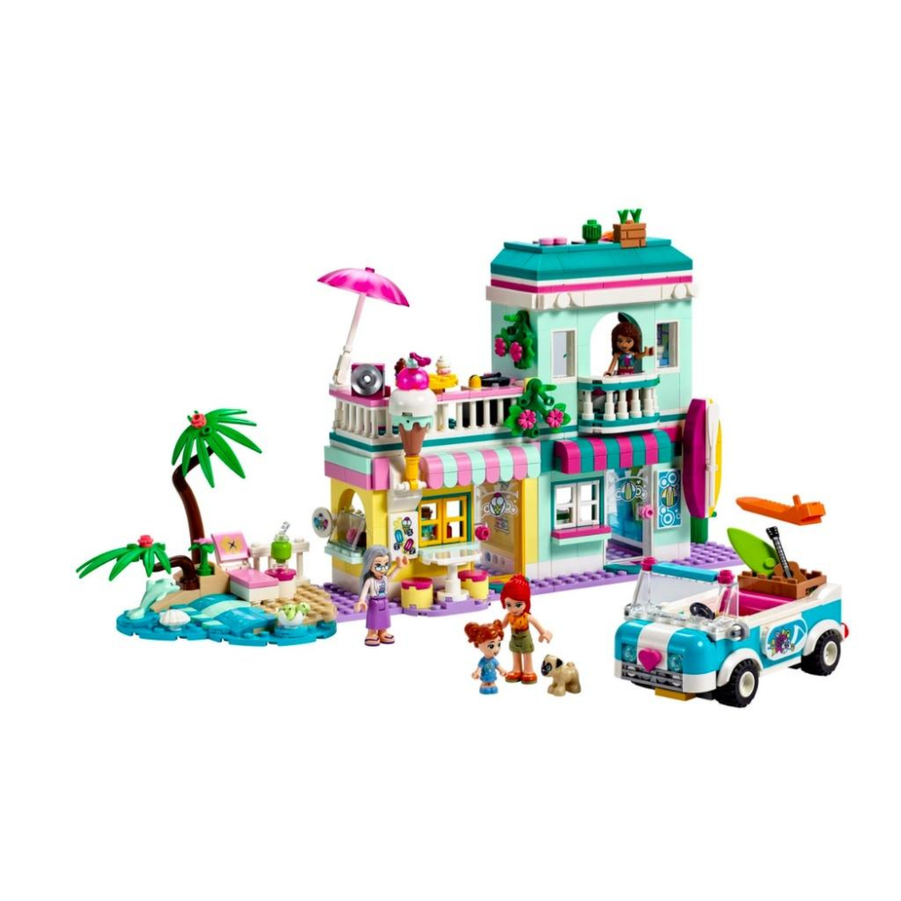 『現貨』LEGO 41693	Friends-衝浪海濱    盒組  【蛋樂寶】-細節圖3